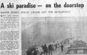 Winter sports resort crying out for development, Dumfries News, 1965